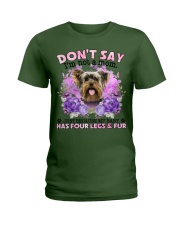 Yorkshire Terrier-CS4086-Don't Say-V2 Ladies T-Shirt tile