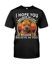 Staffordshire Bull Terrier-CS3105-I Hope You Premium Fit Mens Tee tile