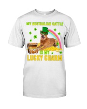 Australian Cattle-CS4143-Lucky Charm-V2 Classic T-Shirt front
