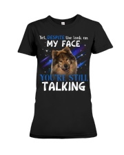 Eurasier-CS3069-Still Talking Premium Fit Ladies Tee tile