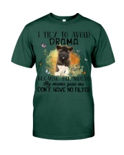 Akita-CS3267-I Try To Avoid Premium Fit Mens Tee tile