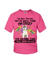 Siberian Husky-CS3081-The Second Time Youth T-Shirt tile