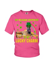 Belgian Shepherd-CS4143-Lucky Charm-V2 Youth T-Shirt tile