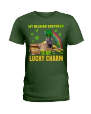 Belgian Shepherd-CS4143-Lucky Charm-V2 Ladies T-Shirt tile