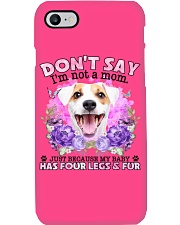 Parson Russell Terrier-CS4086-Don't Say-V2 Phone Case tile