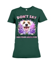 Parson Russell Terrier-CS4086-Don't Say-V2 Premium Fit Ladies Tee tile