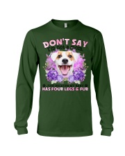 Parson Russell Terrier-CS4086-Don't Say-V2 Long Sleeve Tee tile