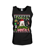 Old English Sheepdog-DN2343-Believe In Santa Unisex Tank tile