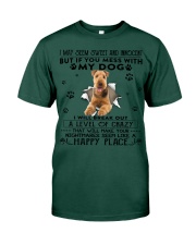 Airedale Terrier-CS3017-Happy Place Premium Fit Mens Tee tile