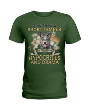 Australian Cattle-CS3066-Short Temper Ladies T-Shirt tile