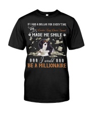 Cavalier King Charles Spaniel-CS3957-Made Me Smile-V2 Classic T-Shirt front