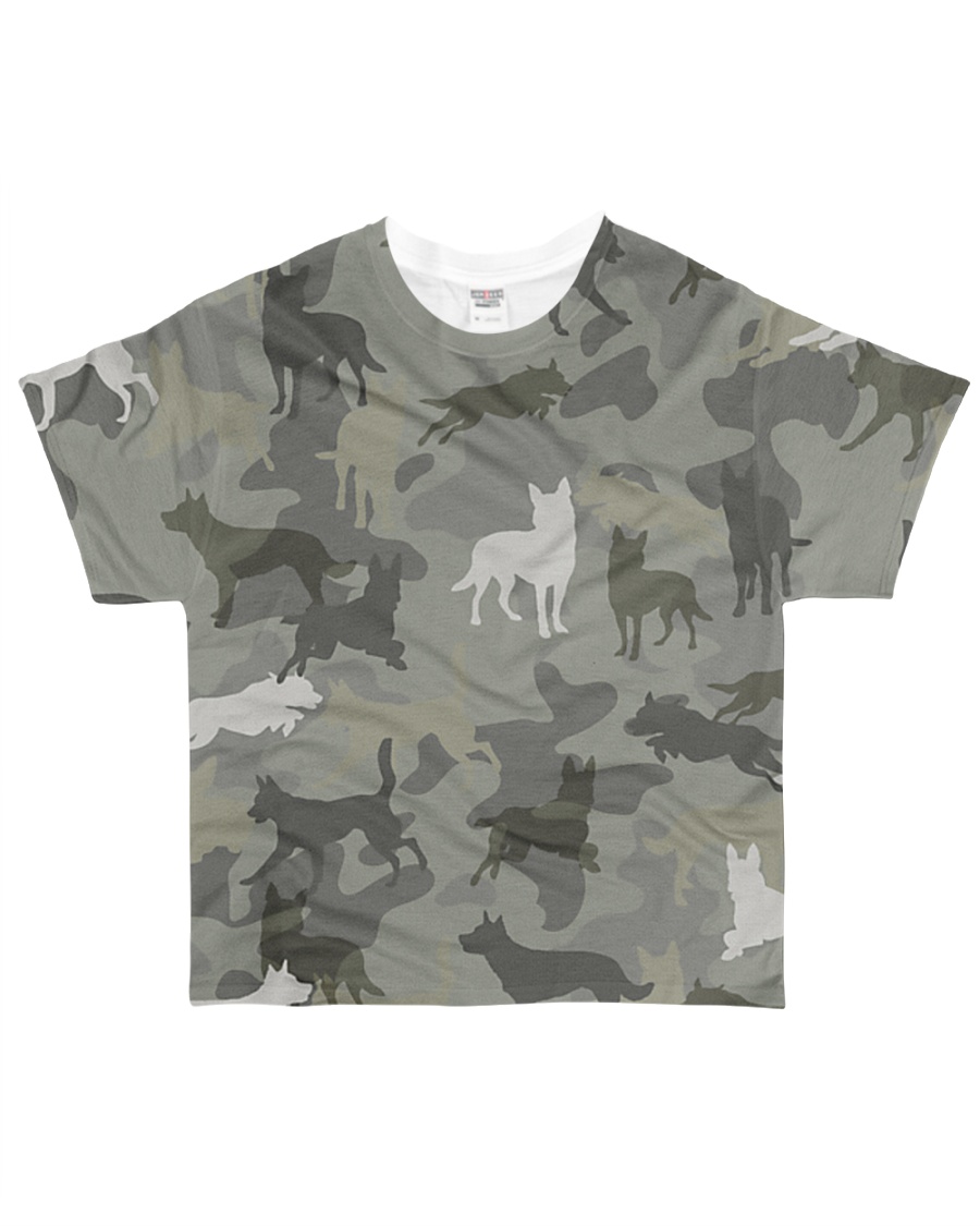 Australian Kelpie-camouflage All-over T-Shirt