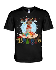Brittany-CS4082-Believe-V2 V-Neck T-Shirt tile