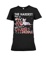 Bull Terrier-CS3135-The Hardest Premium Fit Ladies Tee tile