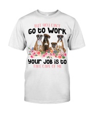 Boxer-CS882-Take Care Of Me Classic T-Shirt front