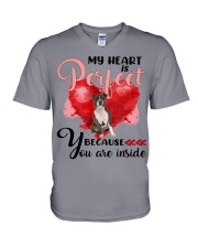 Staffordshire Bull Terrier-CS4148-Perfect-V2 V-Neck T-Shirt tile