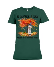Bedlington Terrier -CS3366-Keeps The Grumpy Premium Fit Ladies Tee tile