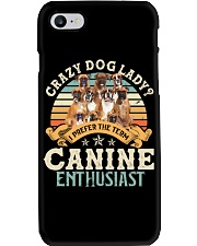 Boxer-CS2593-Crazy Dog Lady Phone Case tile