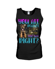 German Shepherd-CS3710-You All Realize Unisex Tank tile