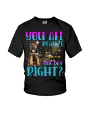 German Shepherd-CS3710-You All Realize Youth T-Shirt tile