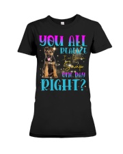 German Shepherd-CS3710-You All Realize Premium Fit Ladies Tee tile