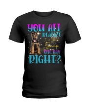German Shepherd-CS3710-You All Realize Ladies T-Shirt tile