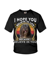 Bearded Collie-CS3105-I Hope You Youth T-Shirt tile