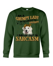 Kuvasz-CS2949-Grumpy Lady Crewneck Sweatshirt tile
