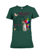 Great Pyrenees-CS3132-I'm Just A Dog Premium Fit Ladies Tee tile