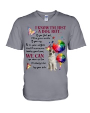 Great Pyrenees-CS3132-I'm Just A Dog V-Neck T-Shirt tile