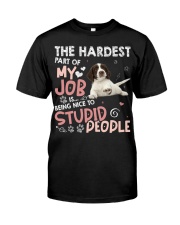 English Springer Spaniel-CS3135-The Hardest Premium Fit Mens Tee tile
