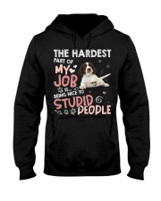English Springer Spaniel-CS3135-The Hardest Hooded Sweatshirt tile