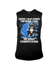 Boston Terrier-CS3730-The Devil Said Sleeveless Tee tile
