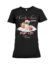 Shih Tzu-DN2249-Candy Cane Premium Fit Ladies Tee tile
