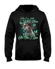 Labradoodle-NT748-The One I Love Hooded Sweatshirt tile