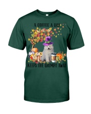 Samoyed-CS3283-A Coffee A Day Premium Fit Mens Tee tile