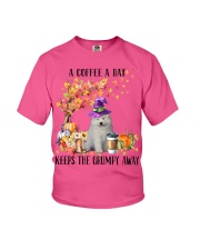 Samoyed-CS3283-A Coffee A Day Youth T-Shirt tile