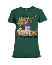 Samoyed-CS3283-A Coffee A Day Premium Fit Ladies Tee tile