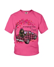 Black and Tan Coonhound-CS3049-In October Youth T-Shirt tile