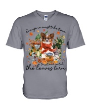 Papillon-CS3299-Everyone Must V-Neck T-Shirt tile