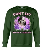 English Setter-CS4086-Don't Say-V2 Crewneck Sweatshirt tile