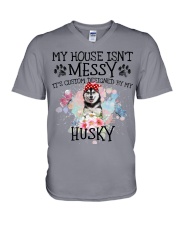 Husky-CS4029-My House V-Neck T-Shirt tile