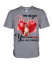 Puggle-CS4148-Perfect-V2 V-Neck T-Shirt tile