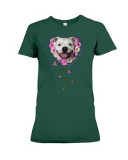 Staffordshire Bull Terrier-CS3894-Never Give Up-V2 Premium Fit Ladies Tee tile
