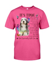 Old English Sheepdog-CS3162-It's True-V2 Classic T-Shirt tile