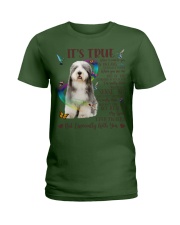 Old English Sheepdog-CS3162-It's True-V2 Ladies T-Shirt tile