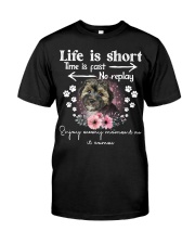 Morkie-02-DN2300-Life Is Short-V2 Premium Fit Mens Tee tile