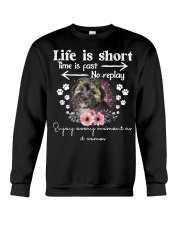Morkie-02-DN2300-Life Is Short-V2 Crewneck Sweatshirt tile