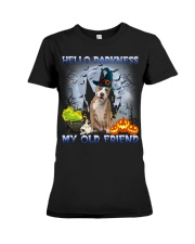American Staffordshire Terrier-CS3209-Hello Darkness Premium Fit Ladies Tee tile