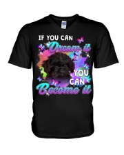 Affenpinscher-CS3273-If You Can V-Neck T-Shirt tile